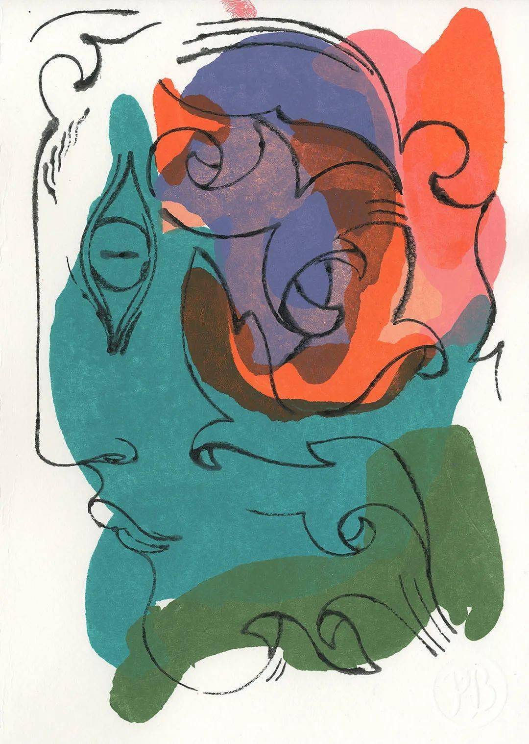 灵感之源 | 瑞典插画家Petra Börner 的艺术涂鸦印花，大自然是灵感源泉 - 12
