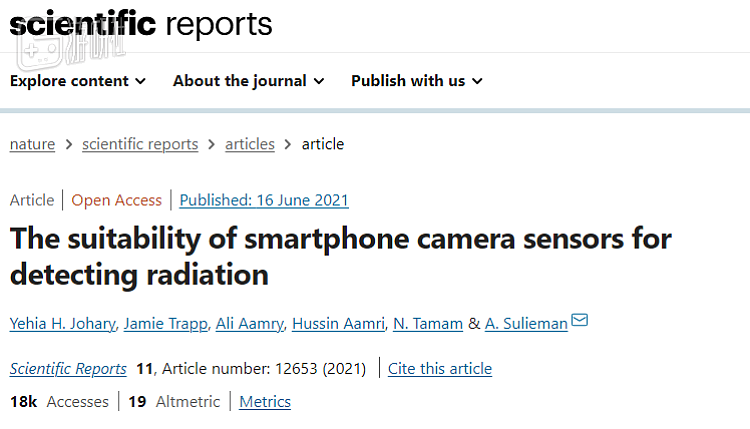 用手机摄像头检测核辐射，这事到底靠不靠谱 - 17