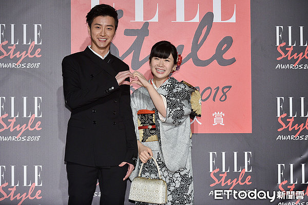▲▼江宏傑、福原愛出席ELLE Style Awards風格人物大賞。（圖／記者張一中攝）