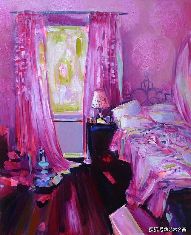 俄罗斯女画家 Ekaterina Popova大胆使用色彩绘画作品（油画） - 2