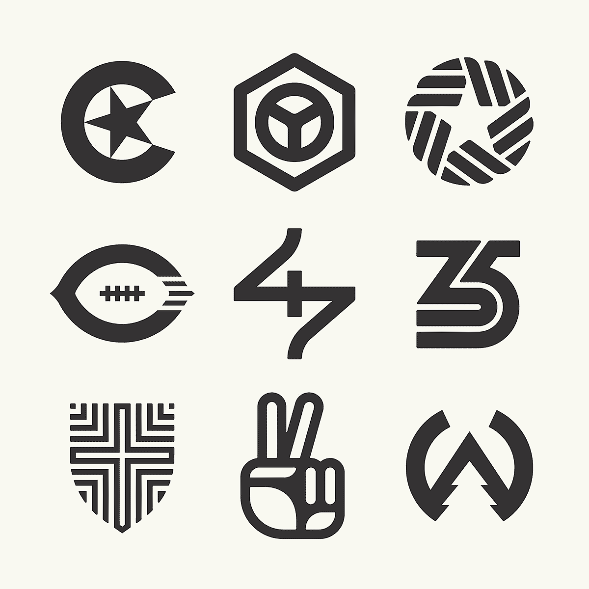 中汇设计：105款logo设计作品集 - 3