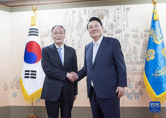 韩国新总统尹锡悦会见王岐山，就中韩关系表态 - 2