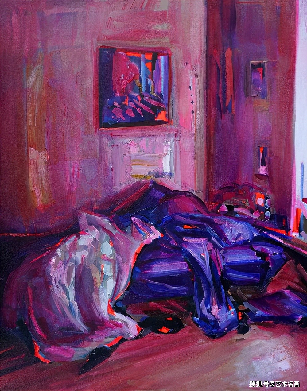 俄罗斯女画家 Ekaterina Popova大胆使用色彩绘画作品（油画） - 20