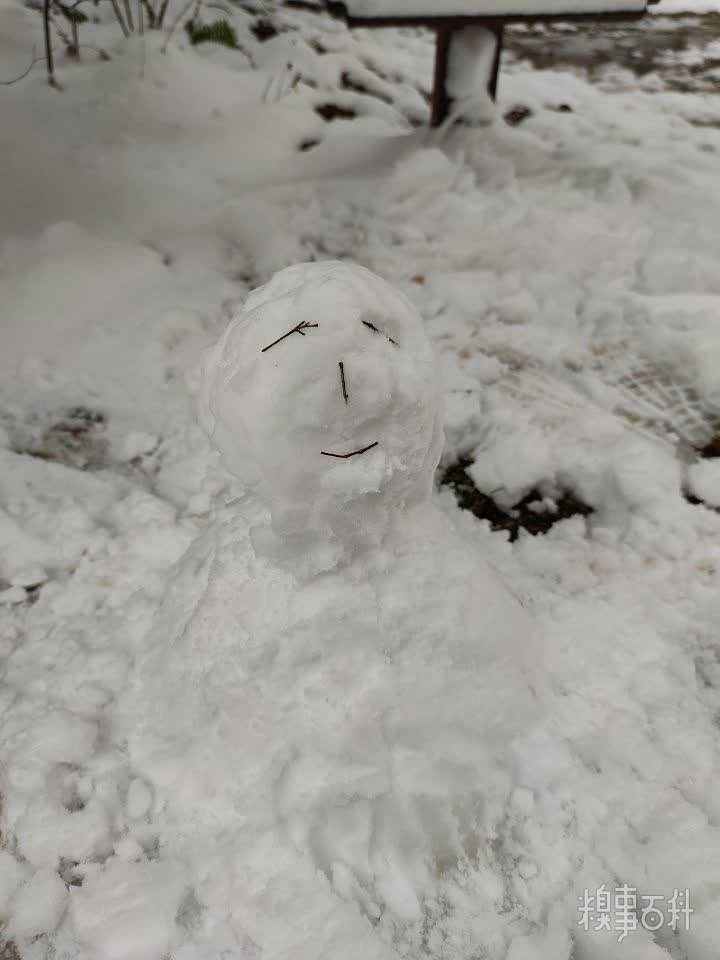 像个雪人吗