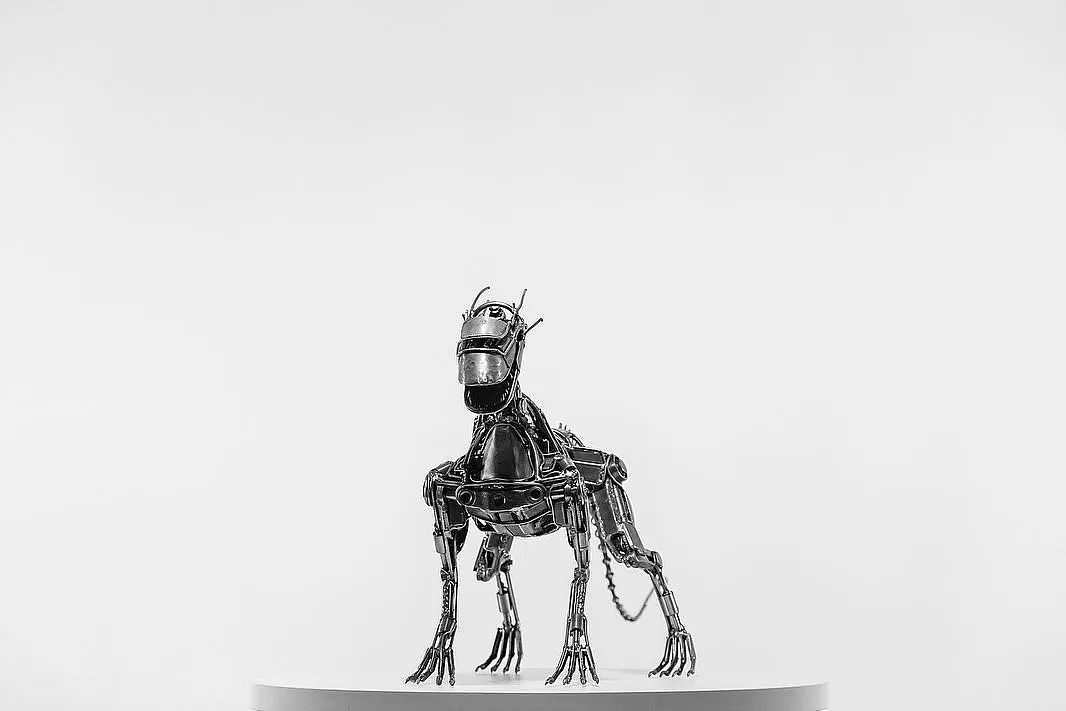 Denis Kulikov 和他的炫酷机甲风动物雕塑 - 9