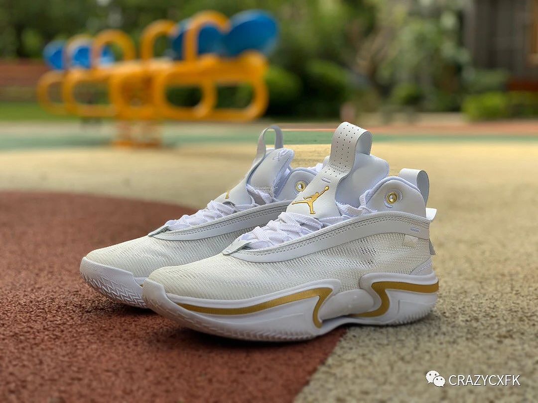 乔丹 Air Jordan 36 White Gold 白金AJ36代篮球鞋 - 1