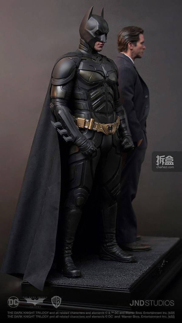 JND STUDIOS 1:3 TDK BATMAN 暗黑骑士 崛起 蝙蝠侠 雕像 - 6