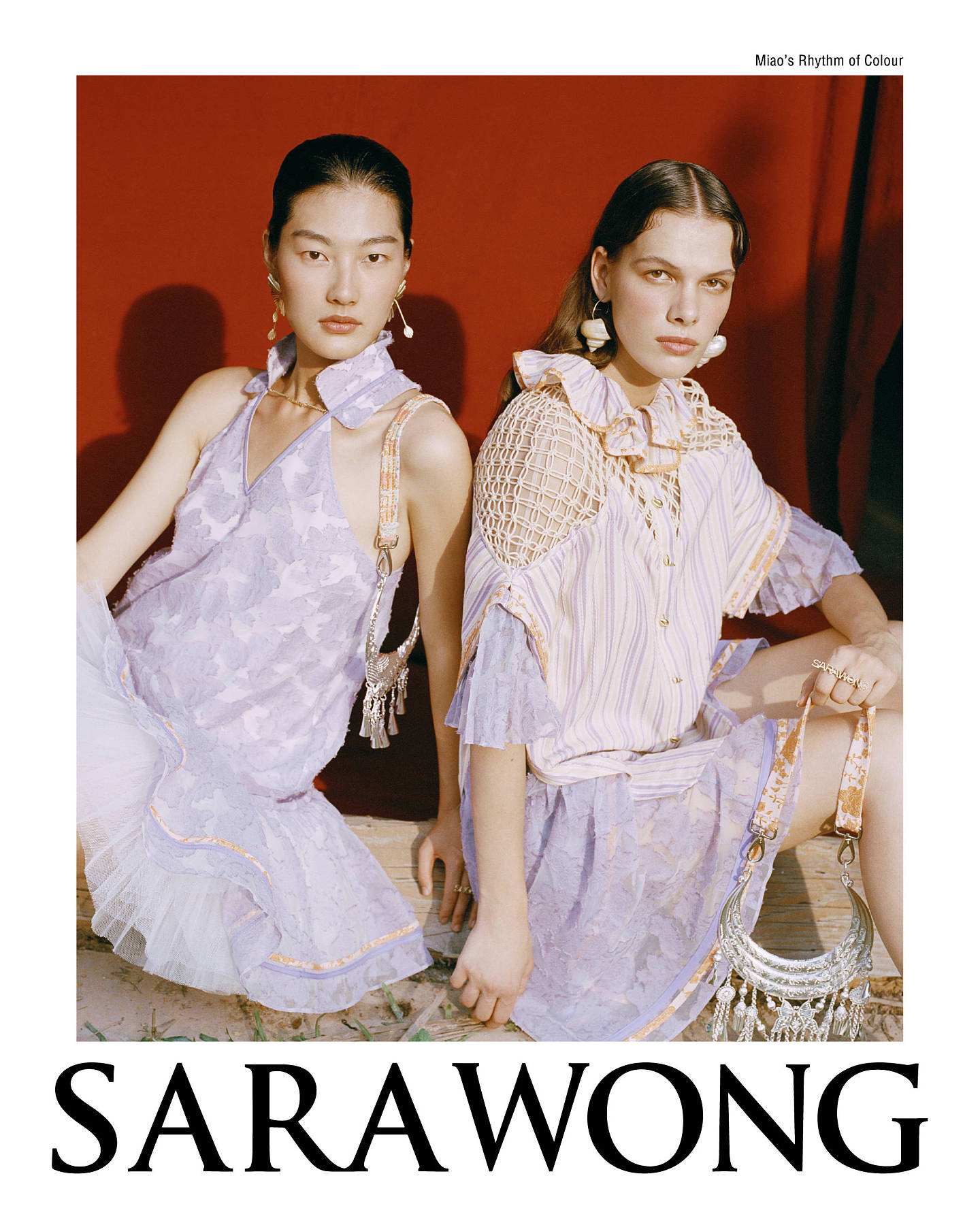 SARAWONG S/S2022米兰时装周系列发布“MIAO’S RHYTHM OF COLOUR”：苗韵之色 - 11
