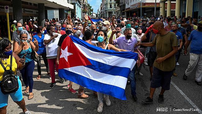 唯恐天下不乱？古巴爆发抗议游行，拜登：支持抗议。 - 2