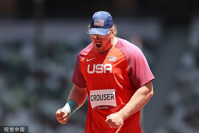男子铅球克鲁瑟破奥运纪录 美国夺田径男子第一金 - 3