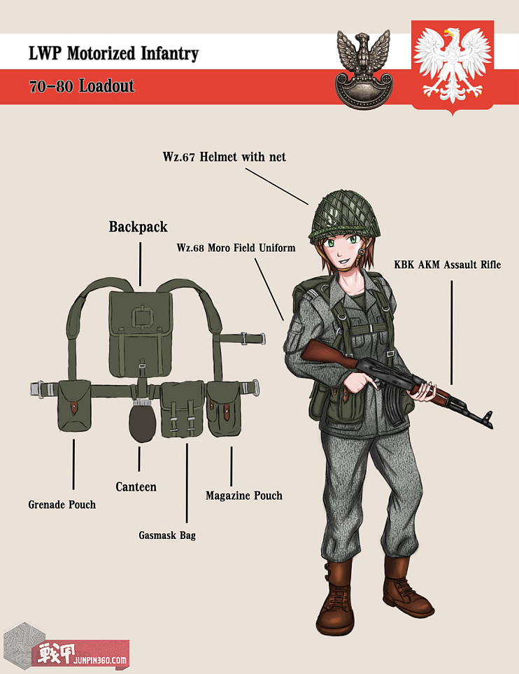 消失的军队系列：“红色白鹰”——波兰人民军的单兵装备 - 6