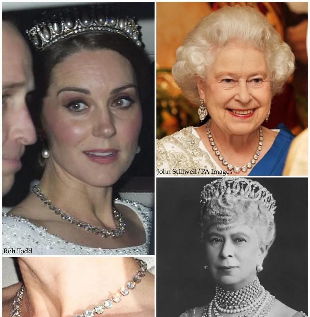 即将四十不惑的剑桥公爵夫人：这些年到底解锁了多少件皇家珠宝？ - 10