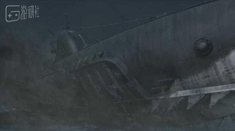 就连吃掉匹诺曹的巨型鲨鱼也以潜艇的形式还原了出来