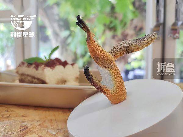 动物星球 畠山翔平 沙雕系列钻地狐狸 磁铁冰箱贴潮玩摆件 - 1