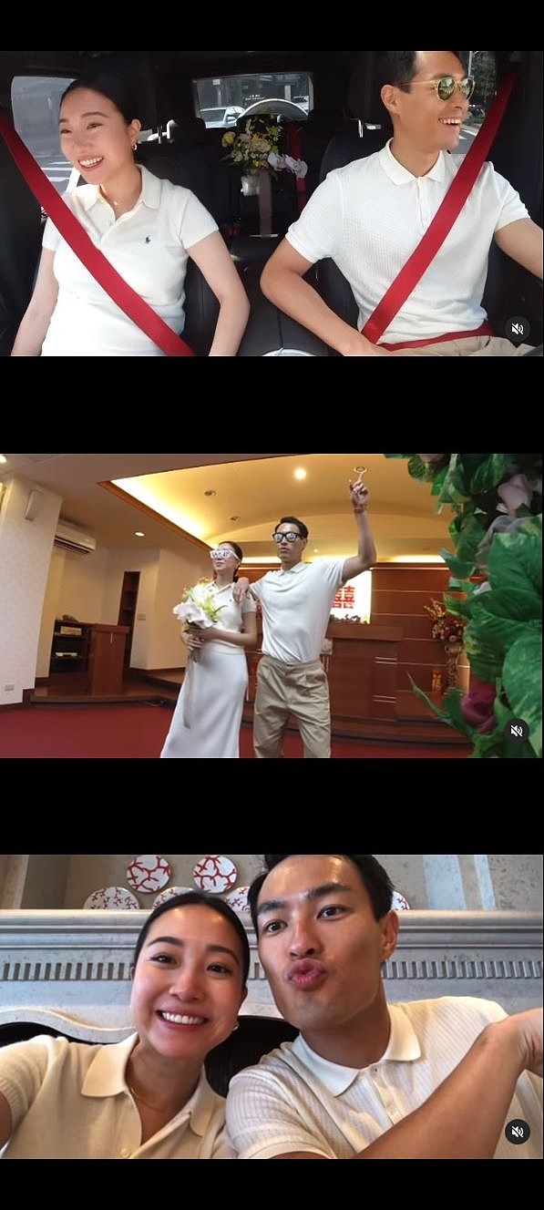 ▲楊祐寧老婆PO結婚週年影片。（圖／翻攝自Instagram／wangmelinda）