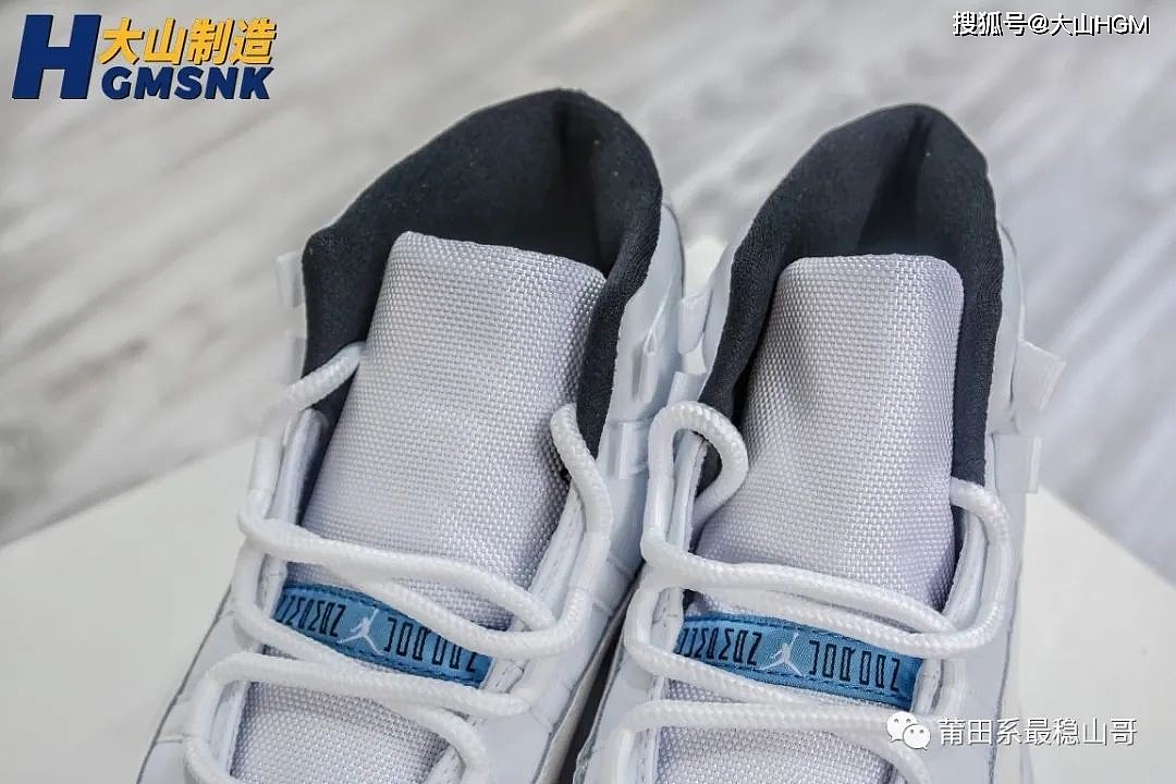 【大山制造】Air Jordan AJ11 传奇蓝高帮真碳篮球板鞋 ​货号：378037-117 - 7