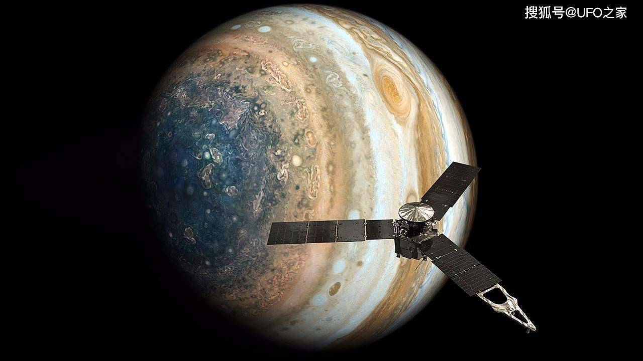 朱诺号木星探测器，拍到木星云层暗影，是木卫三的影子？ - 8
