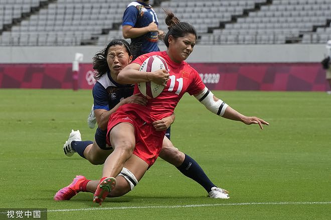 中国女子橄榄球队29-0狂胜日本 徐晓燕两次成功达阵 - 2