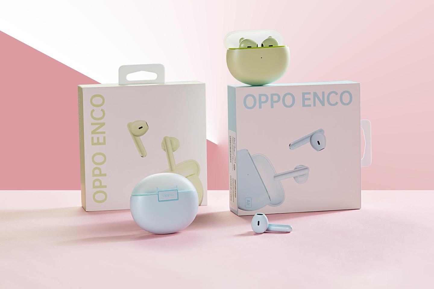 七夕礼物推荐，OPPO Enco Air全新CP配色，高颜值爱意满满 - 2