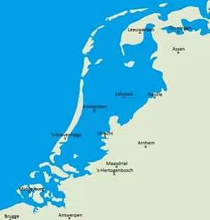 太空中真看得见荷兰的围海大堤吗？ - 2