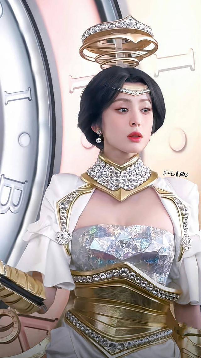 娜扎 cos 二次元人物灵动美丽 桃色眼妆明媚吸睛 - 1