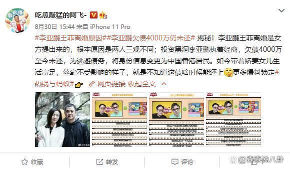 李亚鹏公司被执行 4.5 亿，妻女生活暂未受影响，或将复出拍电影 - 10