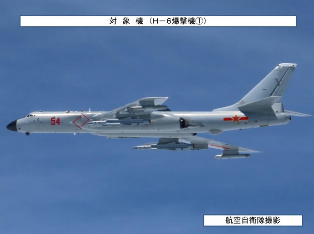 中国轰炸机在太平洋“画了一面小旗” - 2