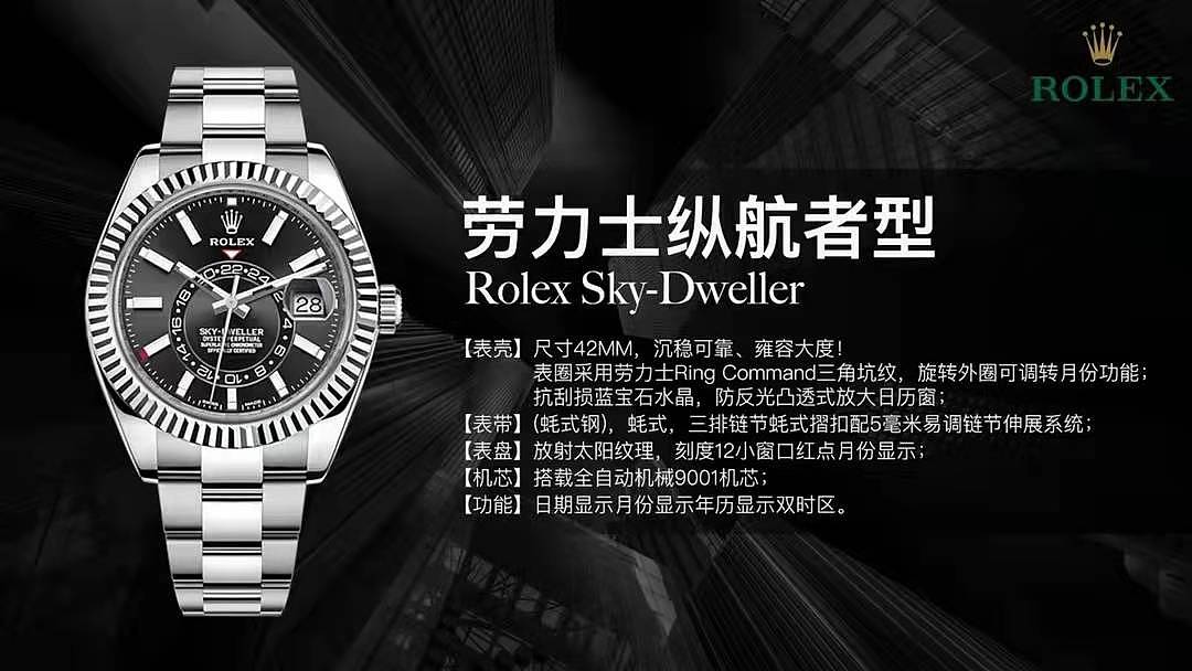 小墨说表:劳力士Rolex Sky-Dweller 天行者！ - 8