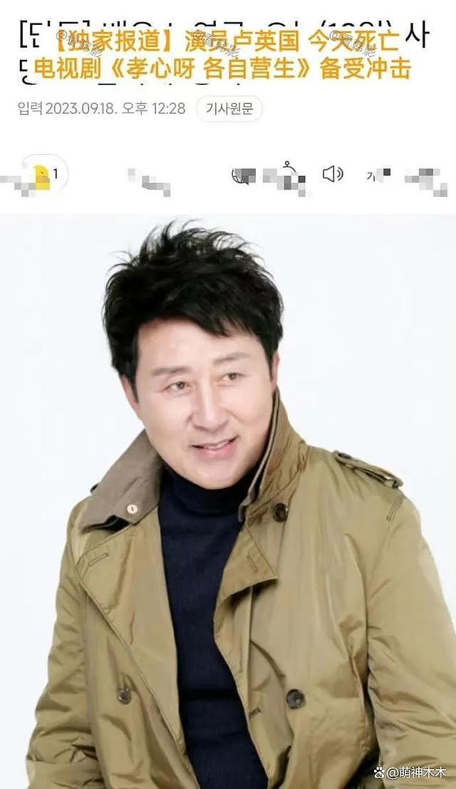 韩娱圈两位国民演员同日去世！生前疾病缠身 - 17