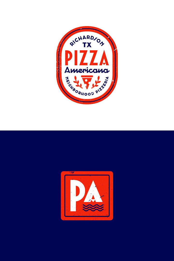 中汇设计：80款餐饮企业披萨LOGO设计 - 26