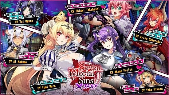 《Seven Mortal Sins X-TASY》国际版全新换装大罪★5星登场 - 2