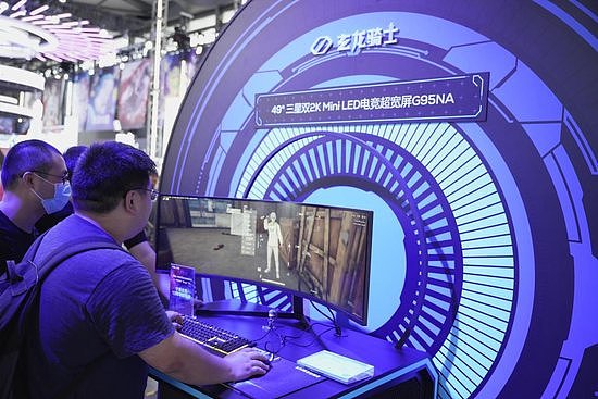 燃爆ChinaJoy 2023,TCL华星X三星显示器联合发布玄龙骑士高端Mini LED电竞显示器新品 - 5