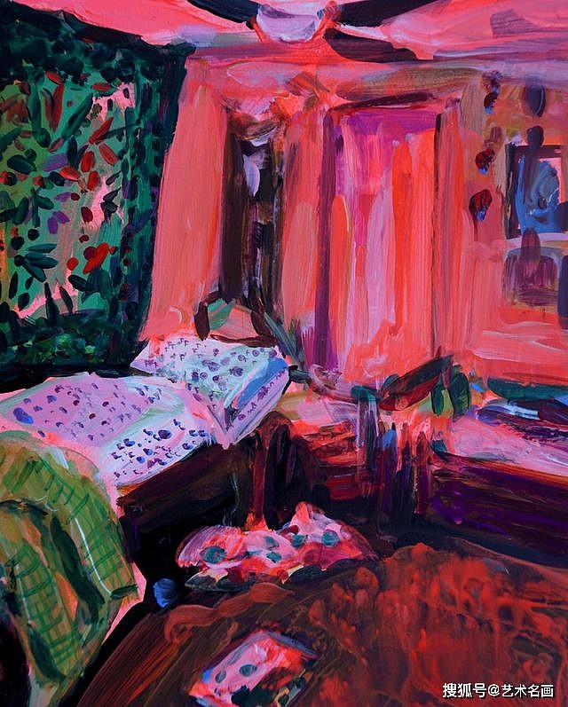 俄罗斯女画家 Ekaterina Popova大胆使用色彩绘画作品（油画） - 7