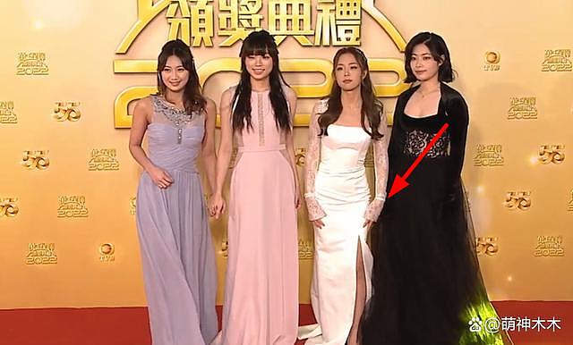 TVB 颁奖礼红毯太精彩：踩裙子、争位置，明星现场上演宫心计 - 12