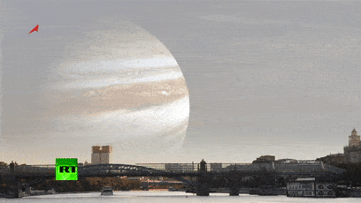 朱诺号木星探测器，拍到木星云层暗影，是木卫三的影子？ - 3