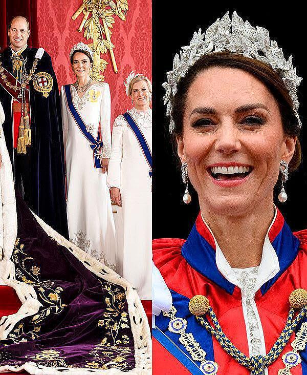 英王加冕照细节：安妮公主会被重用 凯特换裙子 - 8