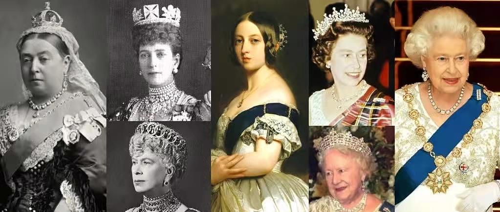英女王用专门首饰固定缎带，而卡米拉则用玛丽的胸针，比戴妃还壕 - 4