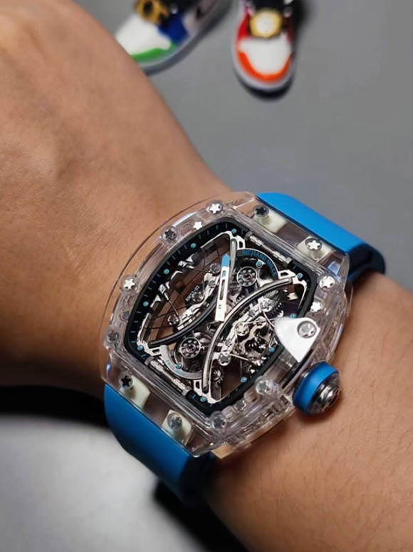 朗哲钟艺：理查德RM53-02蓝水晶腕表，价值千万的马球限量款 - 3