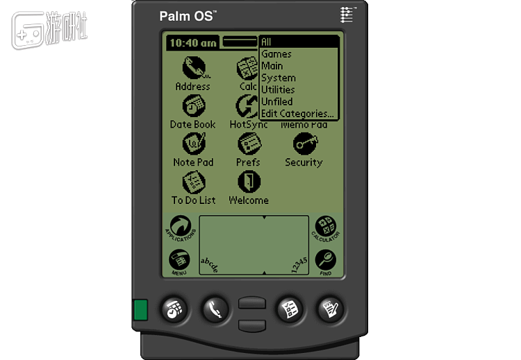 Palm OS的UI具有非常高的辨识度