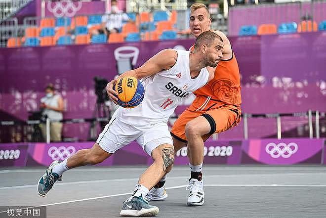 男子三人篮球首日:中国全负积分垫底 塞尔维亚居首 - 4