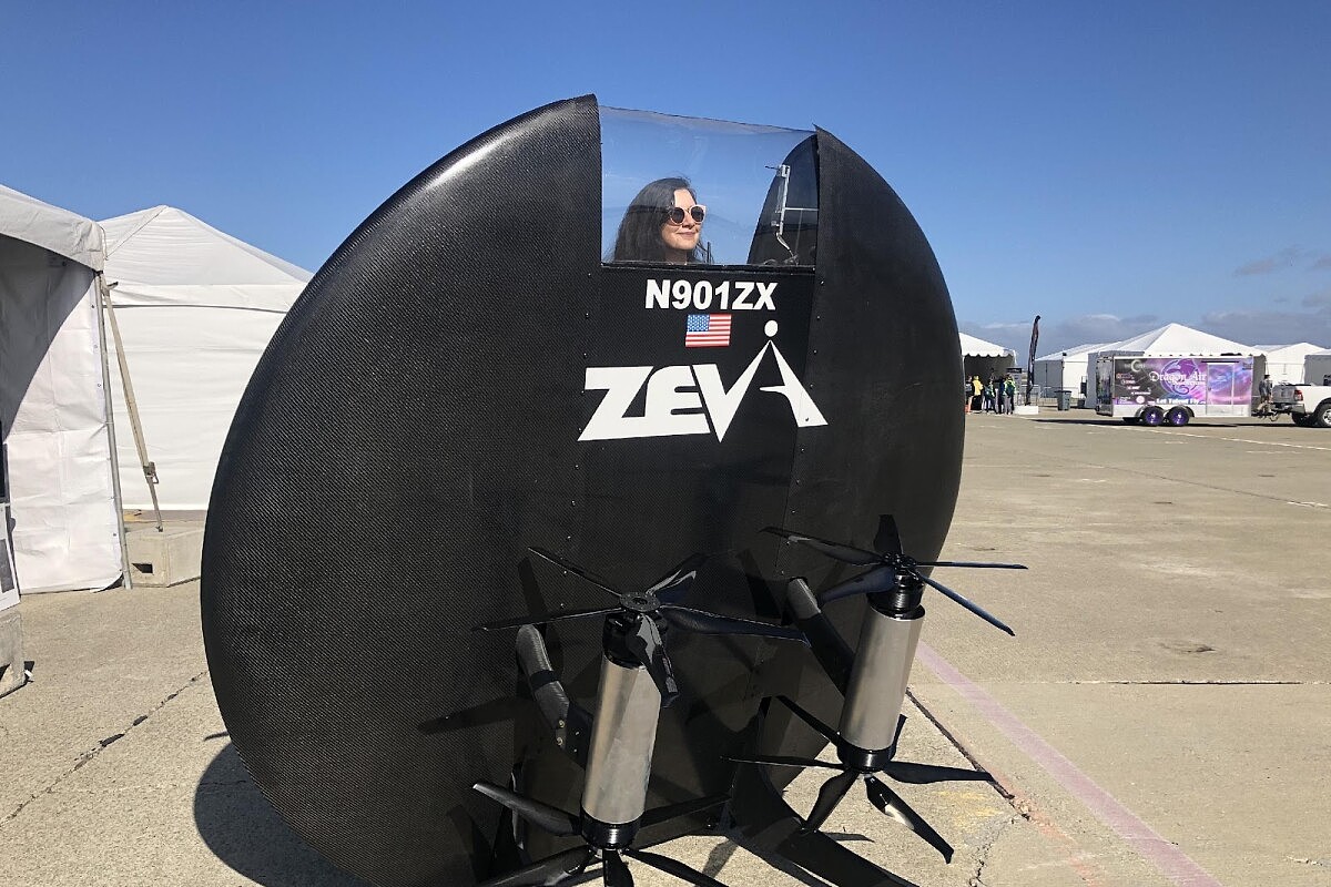 Zeva 时速 160 英里的电动 UFO：独一无二的空中出租车体验 - 1
