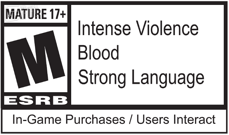 “M级（17+）游戏，内含激烈暴力、血腥、粗俗语言”