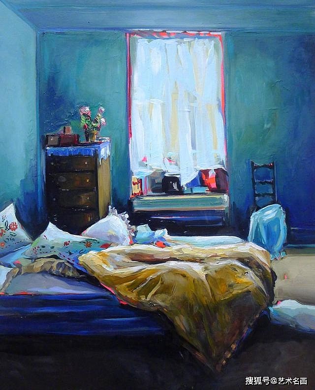 俄罗斯女画家 Ekaterina Popova大胆使用色彩绘画作品（油画） - 26