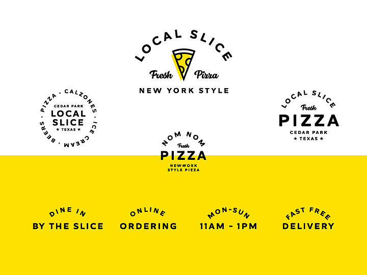 中汇设计：80款餐饮企业披萨LOGO设计 - 3