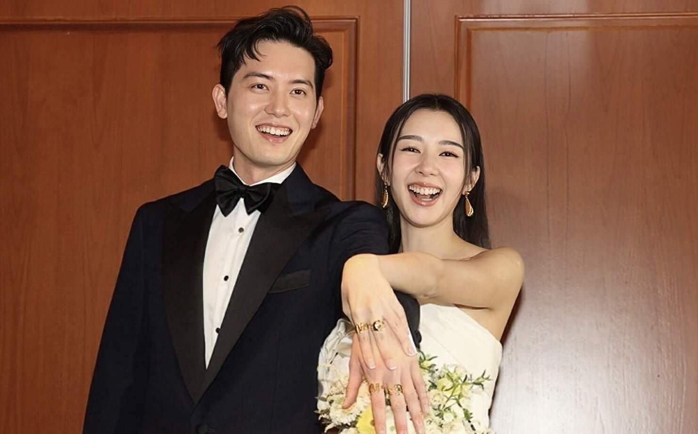 恭喜！香港人气女星大婚，老公因高颜值获赞，想在十天内造人成功 - 3
