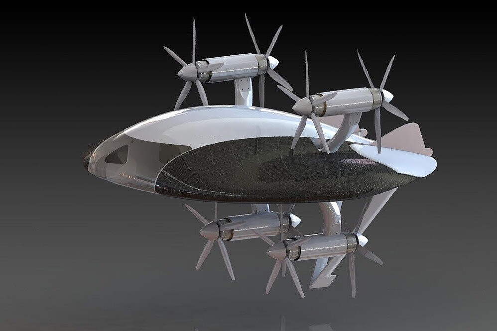 Zeva 时速 160 英里的电动 UFO：独一无二的空中出租车体验 - 3