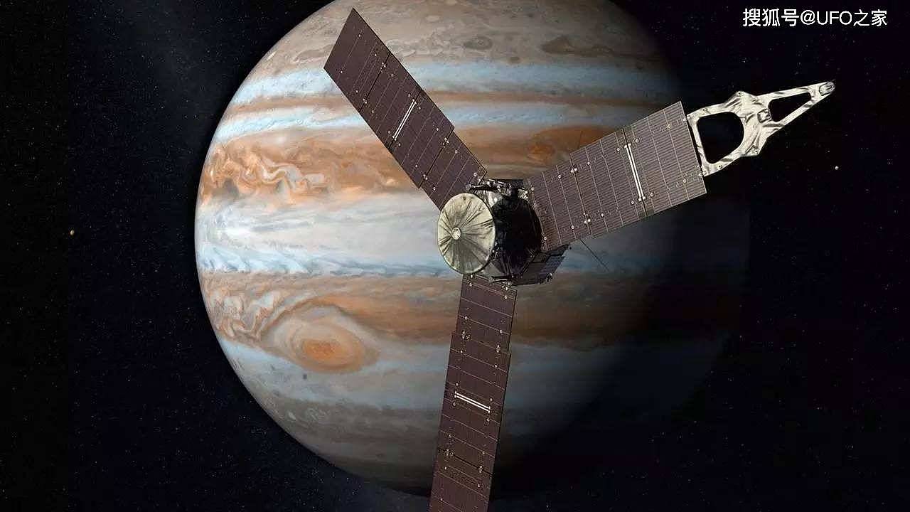 朱诺号木星探测器，拍到木星云层暗影，是木卫三的影子？ - 7