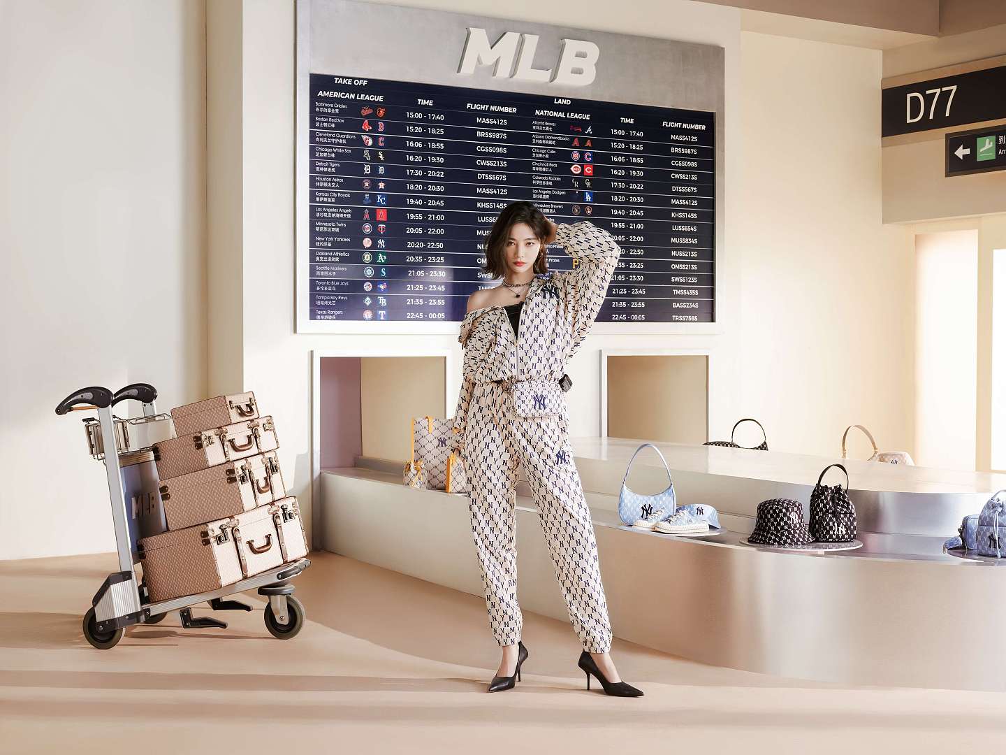 经典重塑共赴老花绮旅，许佳琪成为MLB潮流品牌中国区大使 - 3