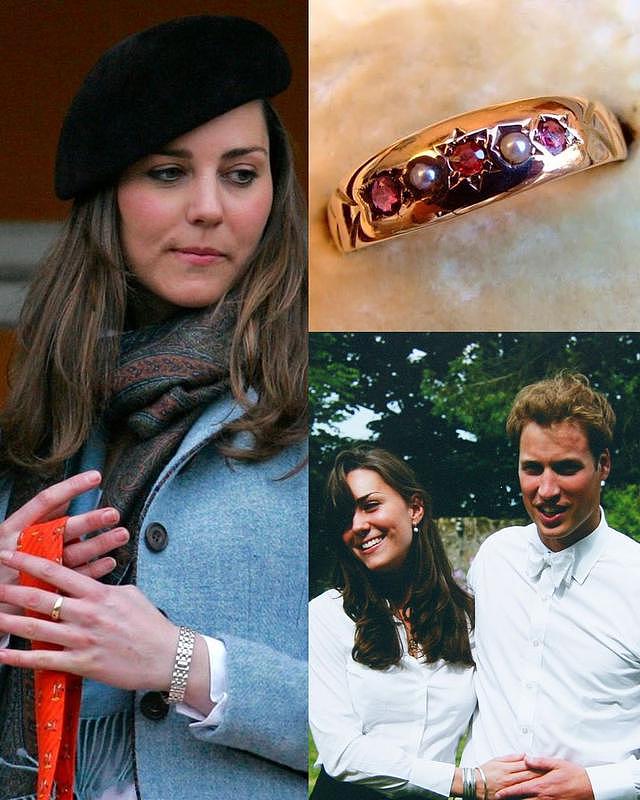 凯特王妃的珠宝都有故事：威廉送的戒指很用心，第一对耳环很惊艳 - 2