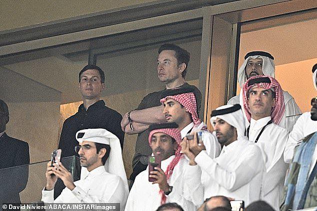 埃隆 · 马斯克意外亮相卡塔尔，和王子们看决赛，还有伊万卡的丈夫 - 2